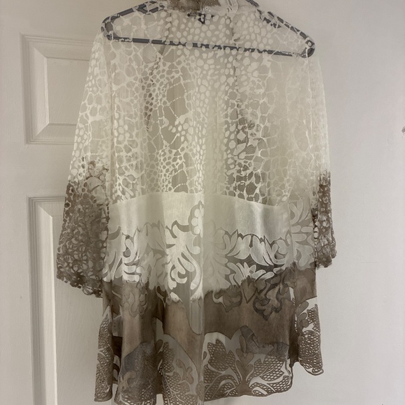 Picadilly Canada Sheer Blouse - Picture 2 of 5